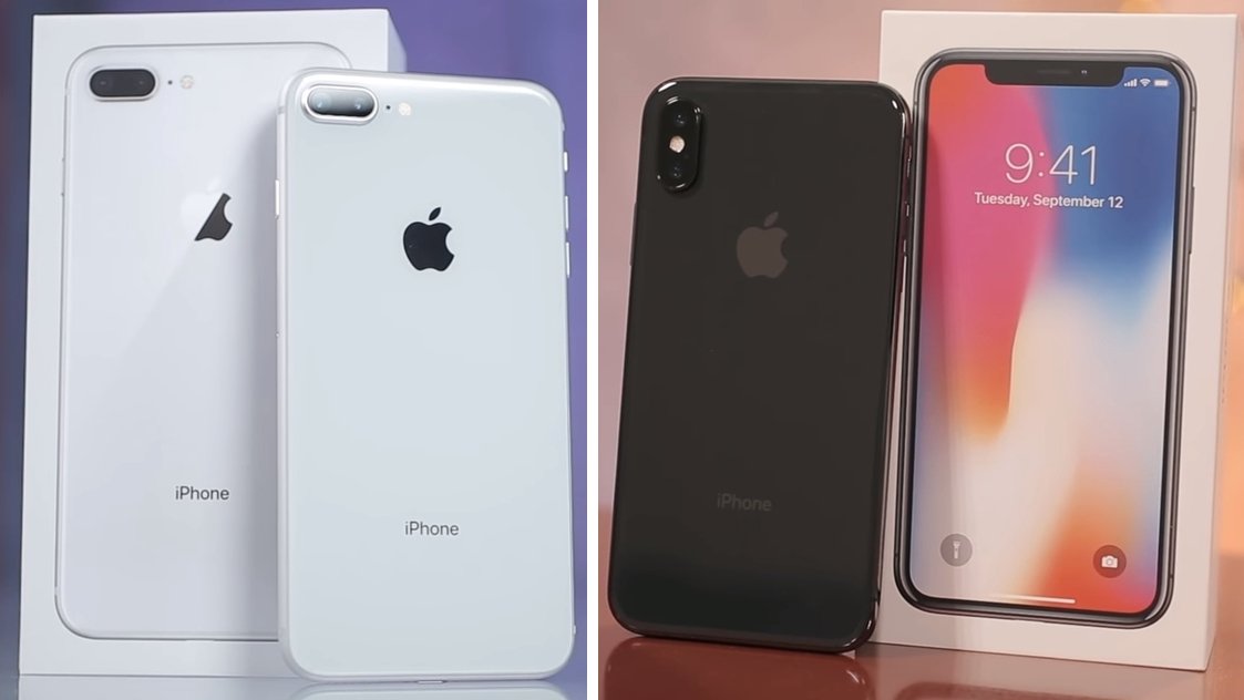 iPhone 8 Plus vs. iPhone X