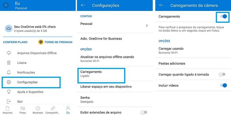 microsoft onedrive screenshot