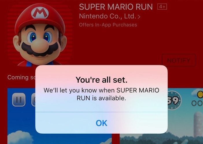 super mario run