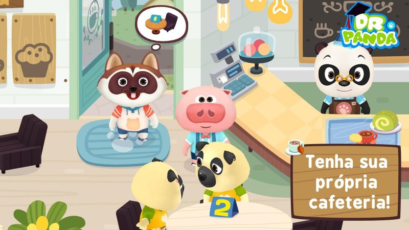 Dr. Panda Café Freemium