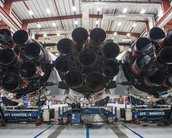 Musk exibe novas fotos do Falcon Heavy, o foguete mais poderoso do planeta