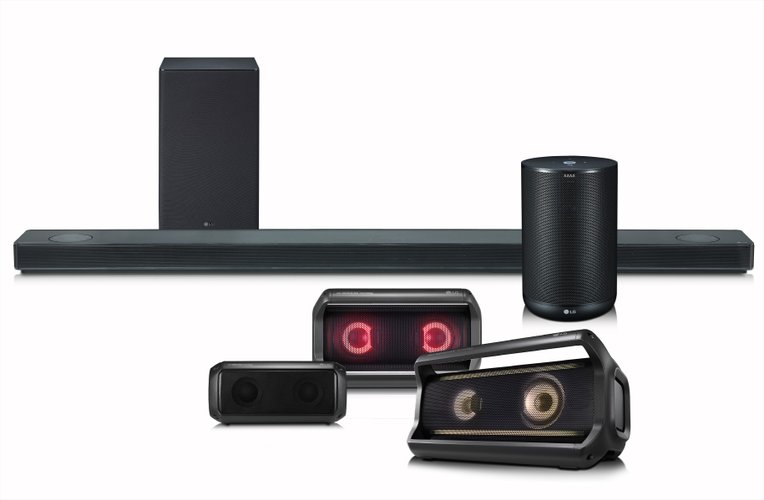 Linha de Speakers da LG