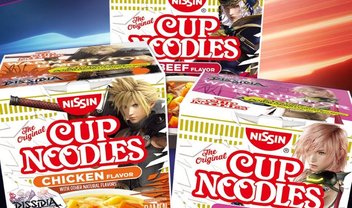 Comprar Cup Noodles vai render alguns DLCs de Final Fantasy Dissidia NT