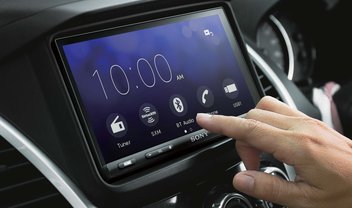 Sony apresenta sistema de controle para carros com CarPlay e Android Auto