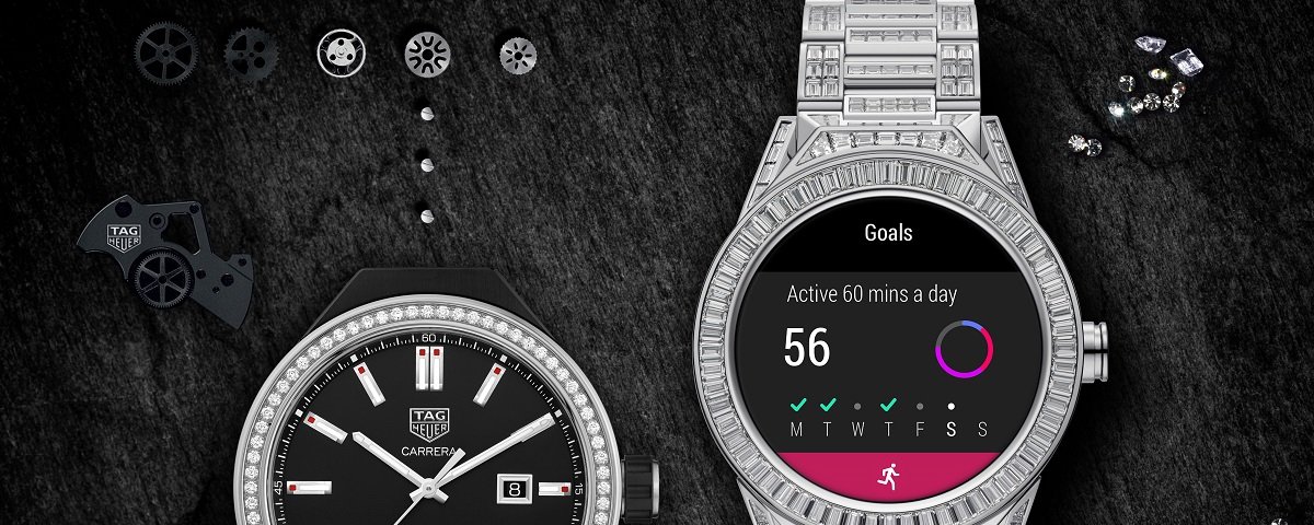 Tag heuer connected shop 45 full diamond smartwatch