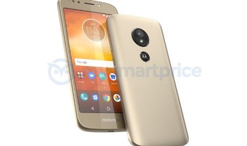 Imagem vazada mostra Moto E5 com leitor de digital na traseira