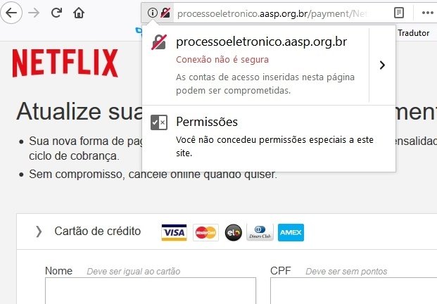 Golpe usa nome da Netflix para roubar dados de cartão de crédito