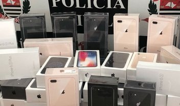 Lojista é detida com 51 iPhones sem nota fiscal