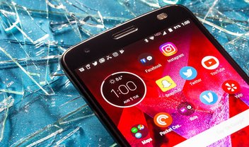 Usuários relatam: tela ShatterShield do Moto Z2 Force começou a descascar