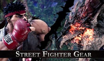 Hadouken! Veja Ryu de Street Fighter matar monstros em Monster Hunter World