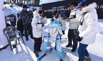 Até robôs quiseram participar das Olimpíadas de Inverno de 2018 [vídeo]