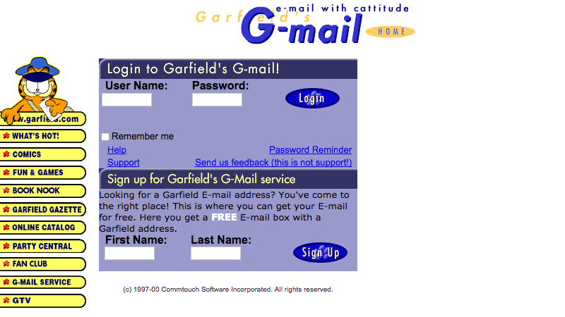 Garfield Mail