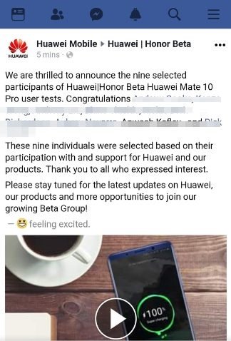 huawei fake review