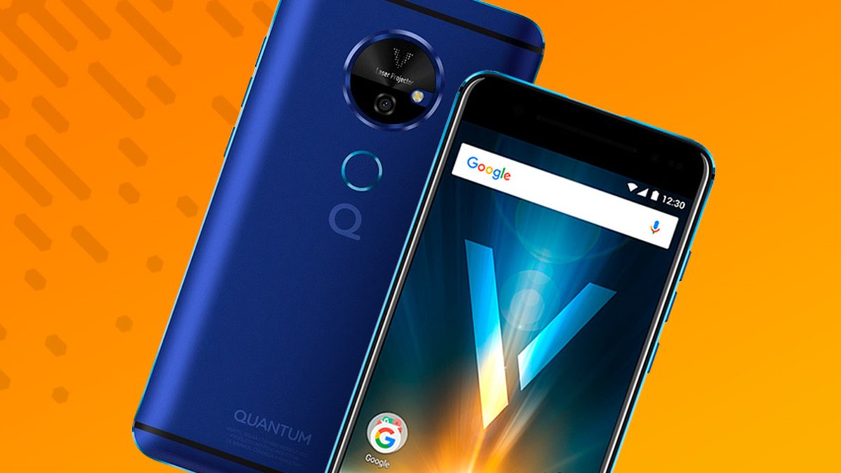 Quantum V: smartphone com projetor a laser começa a ser vendido essa semana  - TecMundo