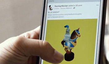 Facebook começa a suportar imagens 3D em seu feed