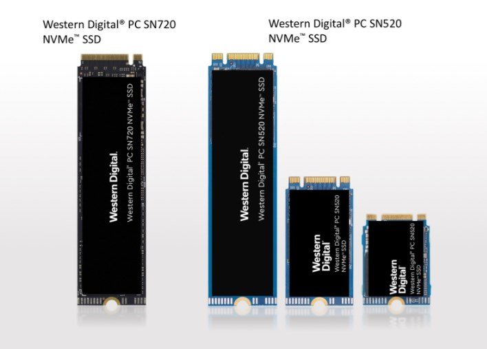 SSDs da Western Digital.