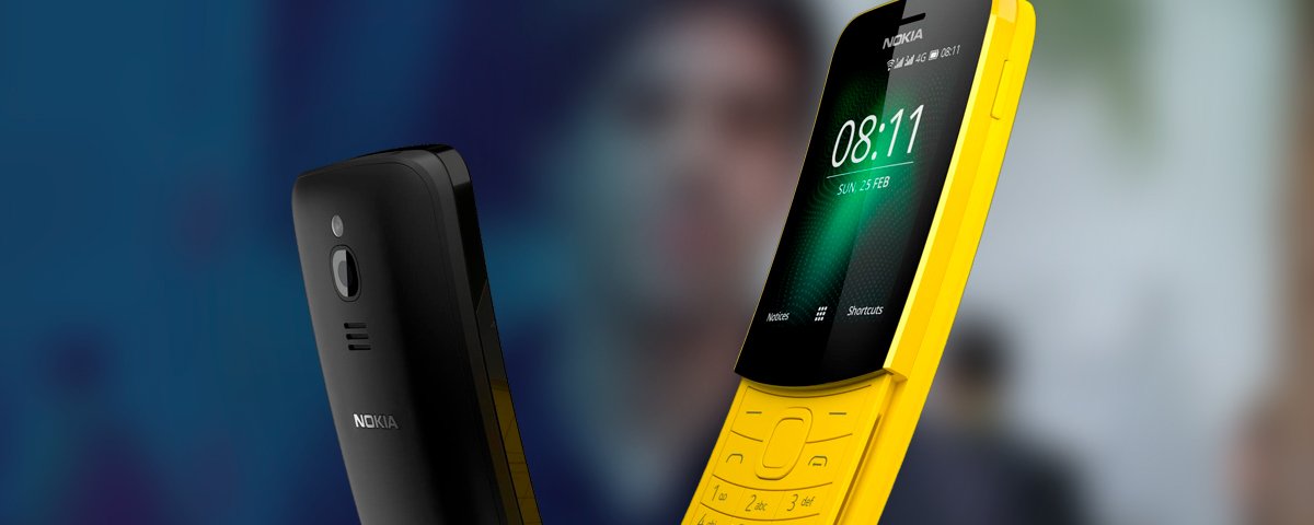 Banana Phone: Nokia 8110. Testamos O Relançamento Na MWC 2018 - Hands ...