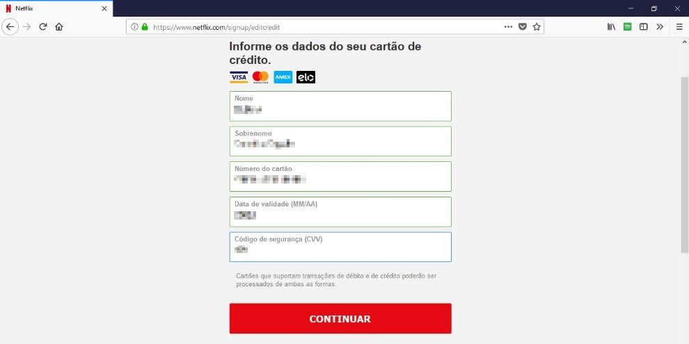 ASSINATURA NETFLIX 1 MÊS 30 DIAS – CONTA