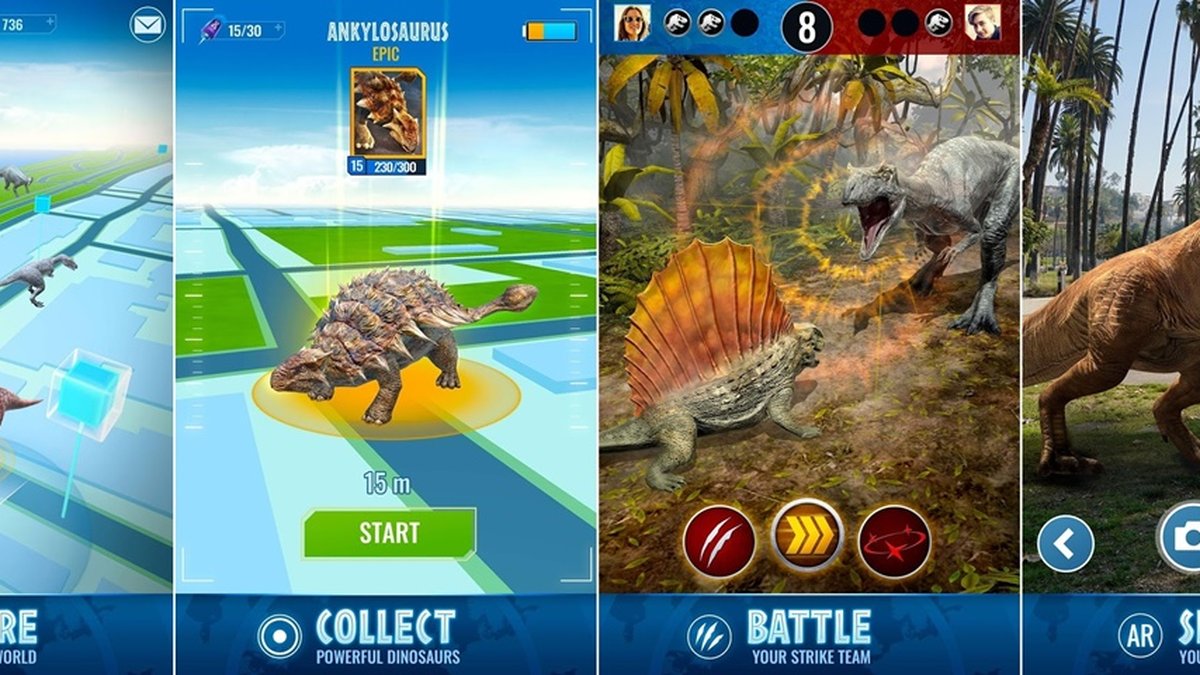 Jogos Parque dos Dinossauros na App Store