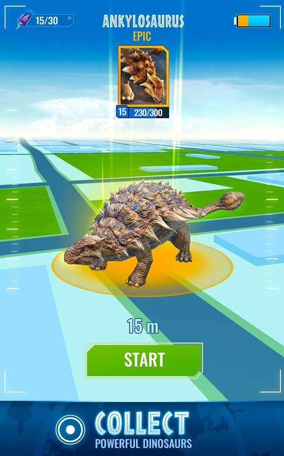 Jogo no estilo de Pokémon GO permite que jogadores interajam com dinossauros