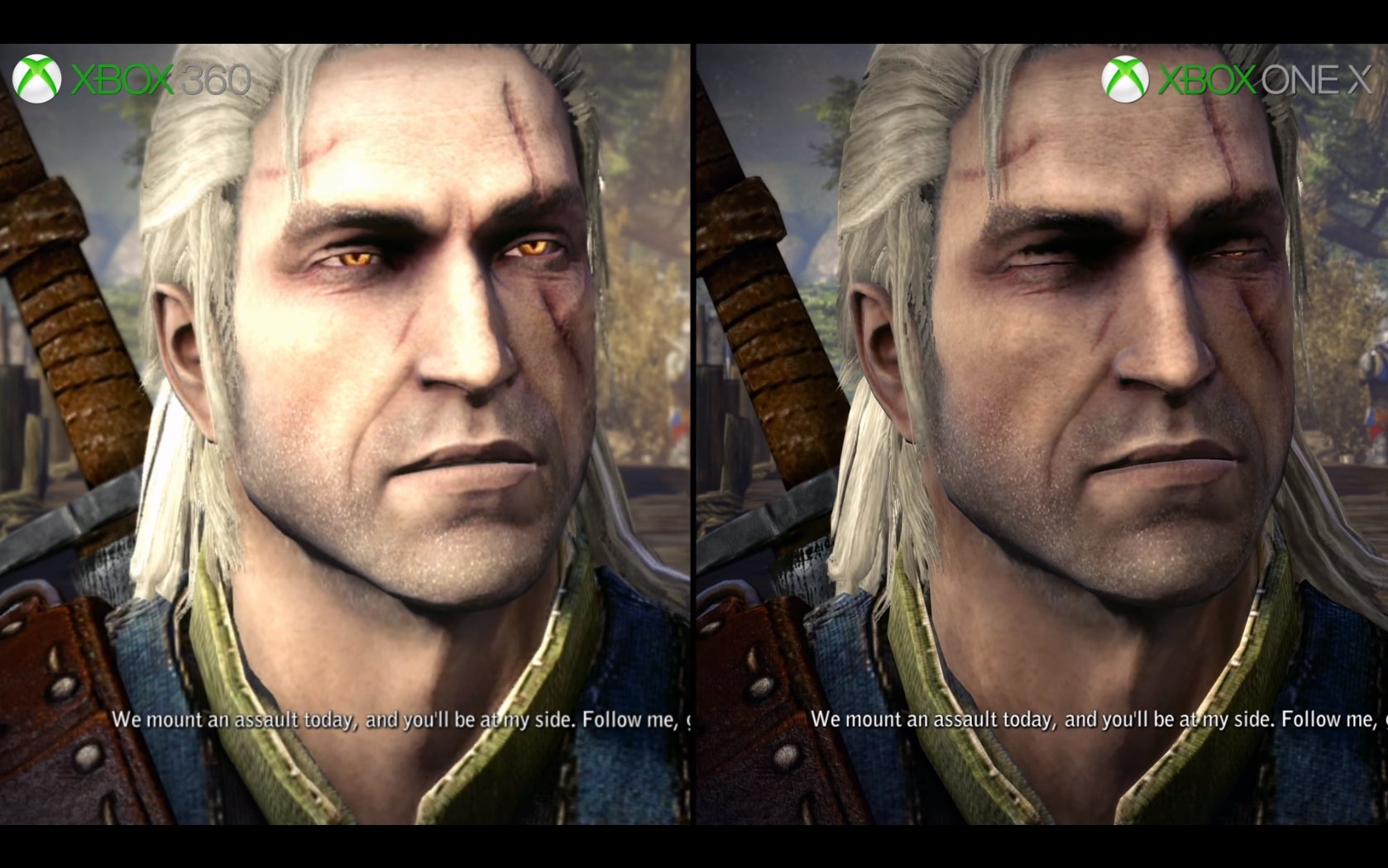 The Witcher 2 está incrível no Xbox One X em comparativo com X360; assista