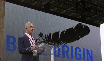 Jeff Bezos reforça seu desejo em tornar as viagens espaciais mais baratas