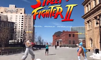 Vídeo mostra Street Fighter II não oficial em realidade aumentada