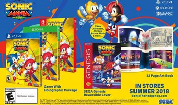 Sonic Mania Plus é anunciado e trará conteúdo inédito no PS4, X1 e Switch