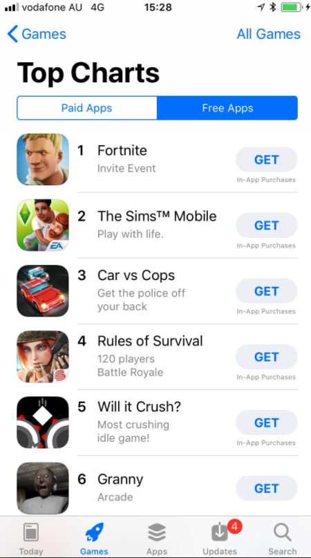 1 2 3 4 Player Games na App Store