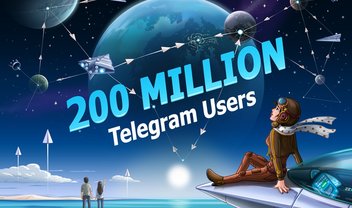 Telegram ultrapassa a marca de 200 milhões de usuários mensais