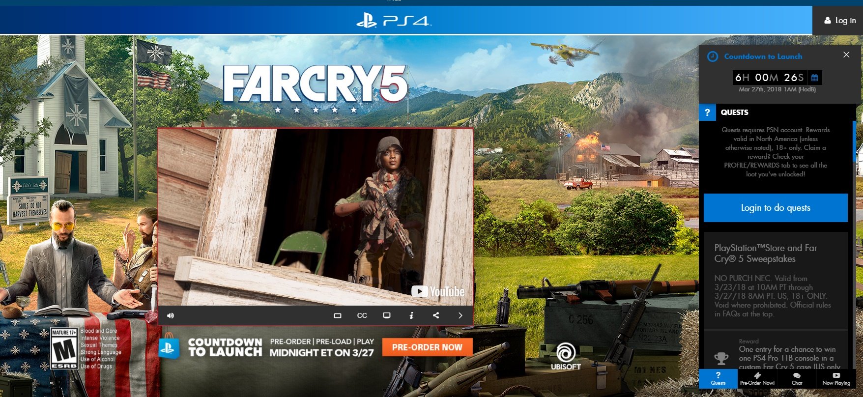 Far Cry 5 playstation psn