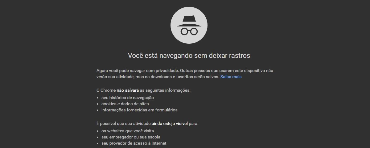 Modo An nimo do Chrome n o permite mais screenshots no Android