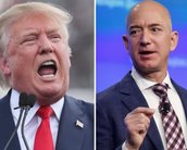 Possível obsessão de Trump faz valor da Amazon cair em US$ 53 bilhões