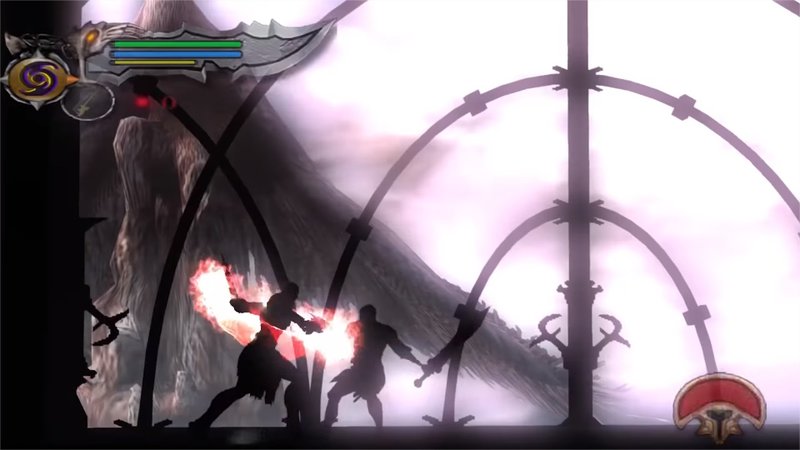 kratos sillhouette