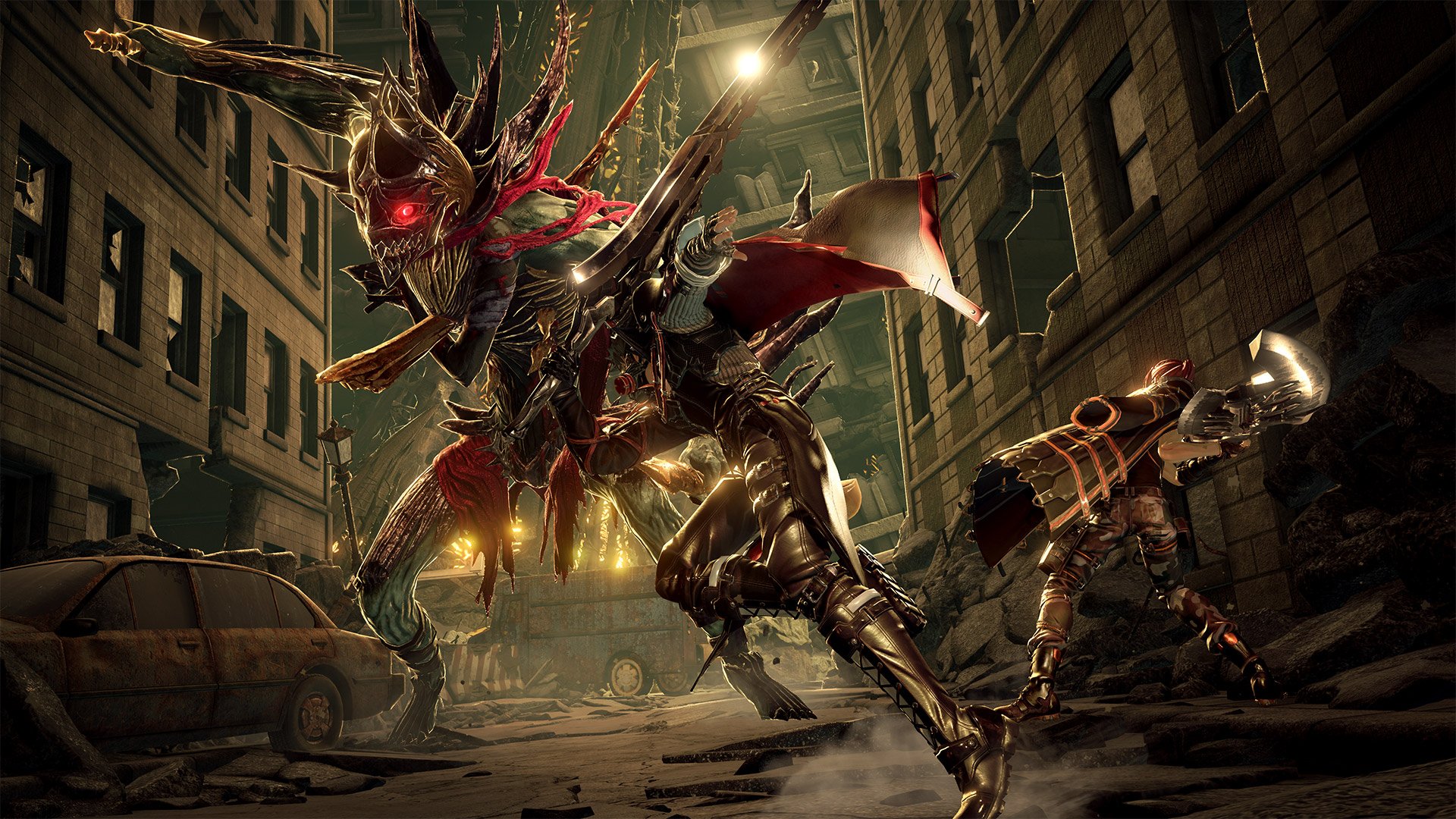 Imagem de Code Vein ganha novo gameplay brutal com ação Souls, sangue e exploração