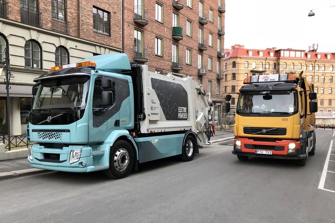 Volvo apresenta seu primeiro caminhão 100% elétrico, o FL Electric