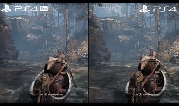 God of War: é hora de checar o comparativo entre PS4 Pro e o PS4 comum