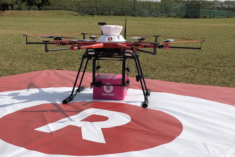 Dronelivery: conferimos o primeiro serviço de entregas em operação no Japão