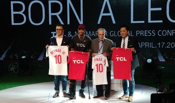 TCL apresenta nova linha de SmartTVs e Neymar Jr. como embaixador da marca