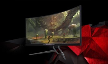 Acer lança no Brasil monitor gamer curvo de 34 polegadas