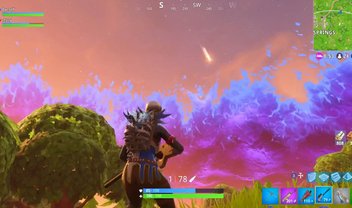 Mais cometas são vistos nos céus de Fortnite e ninguém entende o motivo