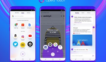 Opera lança navegador mobile feito para ser usado com uma só mão