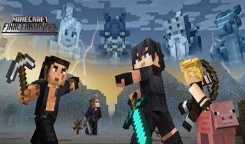 Minecraft ganha skins de Final Fantasy XV