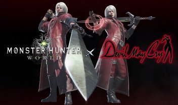 Crossover de Devil May Cry acaba de chegar a Monster Hunter World