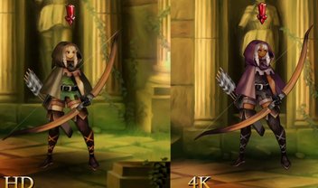 Trailer de Dragon’s Crown Pro mostra comparação entre resolução HD e 4K