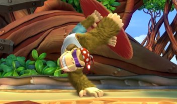 Donkey Kong Country: Tropical Freeze recebe trailer com modo Funky em ação