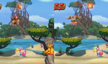 Veja a diferença gráfica de Donkey Kong Tropical Freeze no Switch e Wii U