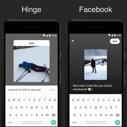 Facebook vs Hinge