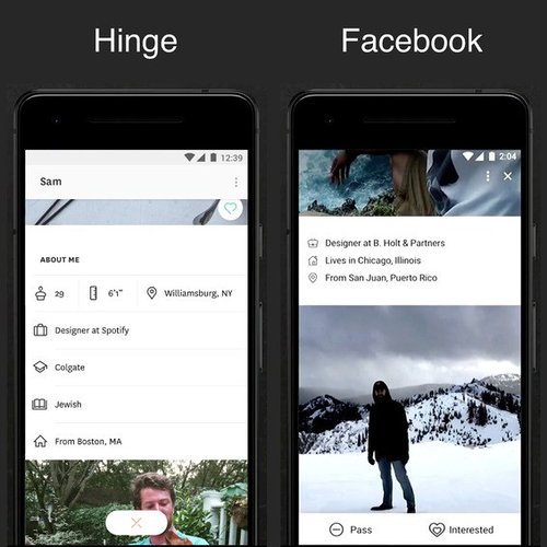 Hinge vs Facebook