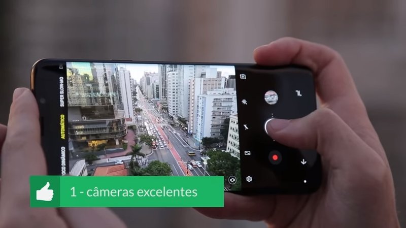 Samsung Galaxy S9+ pros e cons
